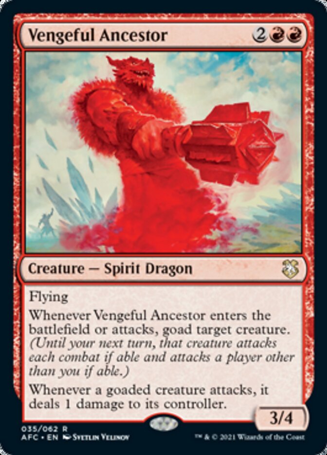 Vengeful Ancestor [Dungeons & Dragons: Adventures in the Forgotten Realms Commander] | Pegasus Games WI