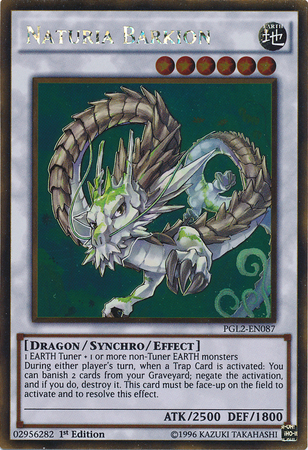 Naturia Barkion [PGL2-EN087] Gold Rare | Pegasus Games WI