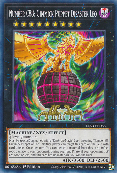 Number C88: Gimmick Puppet Disaster Leo [LDS3-EN066] Common | Pegasus Games WI