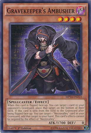 Gravekeeper's Ambusher [MP14-EN213] Common | Pegasus Games WI