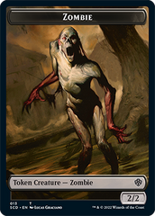 Ogre // Zombie Double-Sided Token [Starter Commander Decks] | Pegasus Games WI