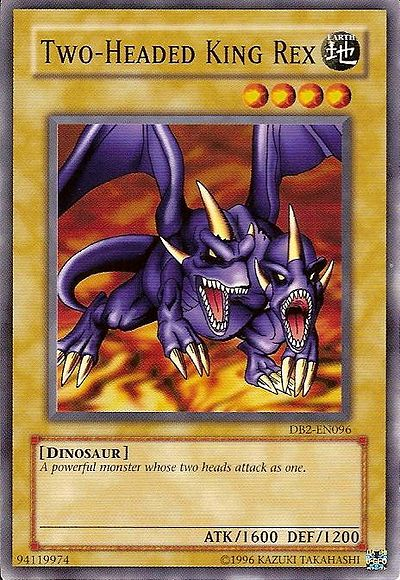 Two-Headed King Rex [DB2-EN096] Common | Pegasus Games WI
