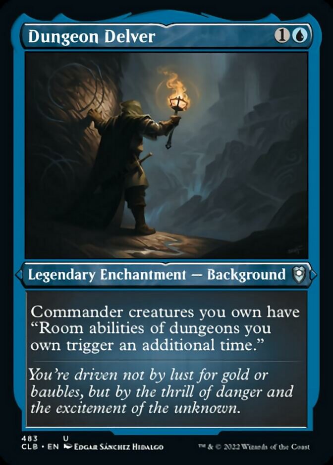 Dungeon Delver (Foil Etched) [Commander Legends: Battle for Baldur's Gate] | Pegasus Games WI