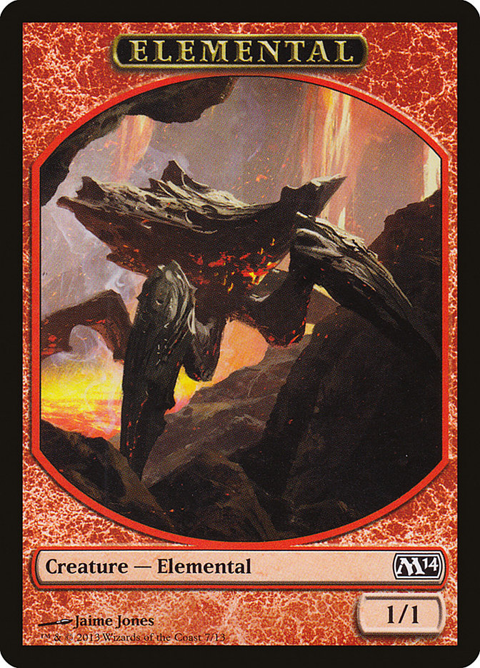 Elemental Token (7/13) [Magic 2014 Tokens] | Pegasus Games WI