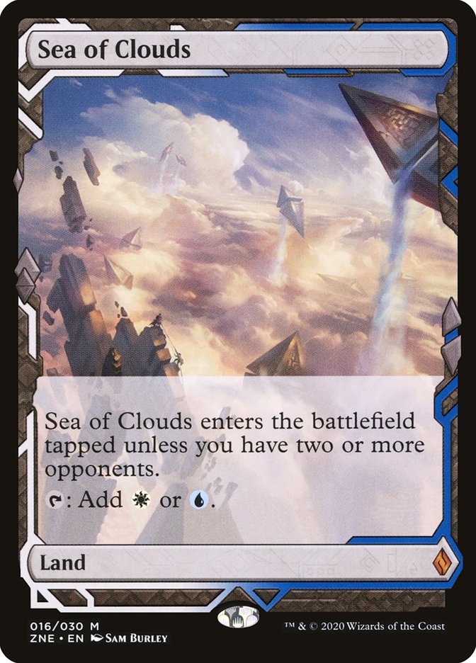 Sea of Clouds (Expeditions) [Zendikar Rising Expeditions] | Pegasus Games WI