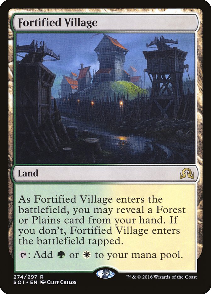 Fortified Village [Shadows over Innistrad] | Pegasus Games WI