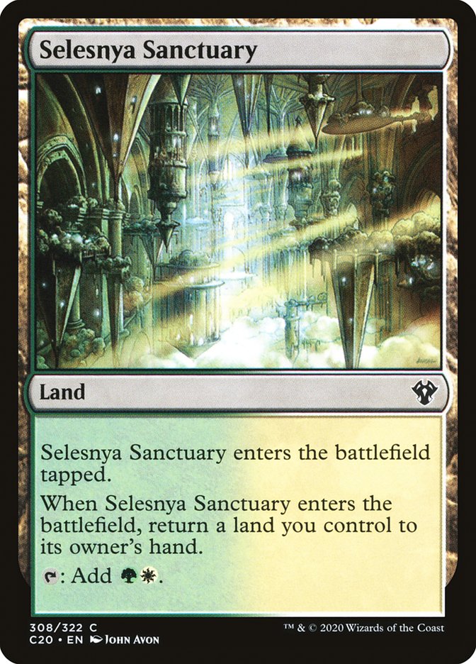 Selesnya Sanctuary [Commander 2020] | Pegasus Games WI