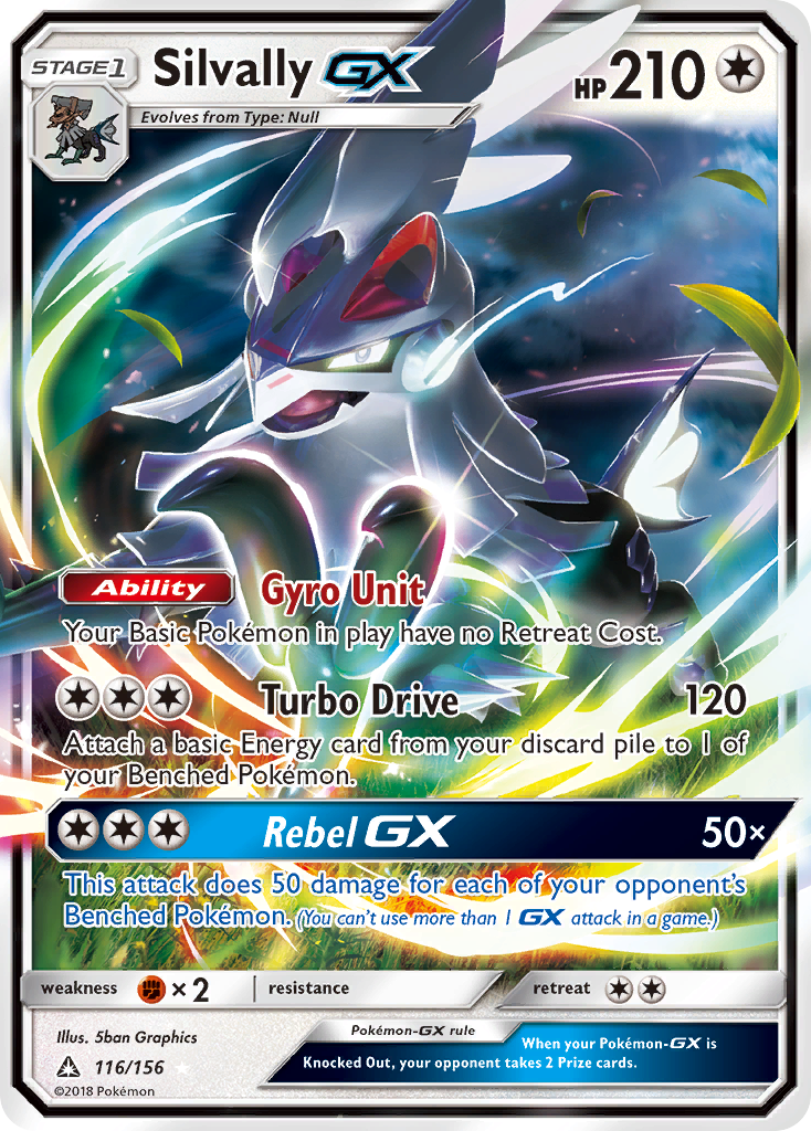 Silvally GX (116/156) [Sun & Moon: Ultra Prism] | Pegasus Games WI