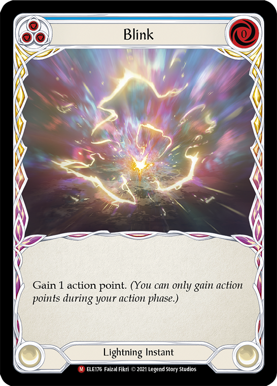 Blink [ELE176] (Tales of Aria)  1st Edition Rainbow Foil | Pegasus Games WI