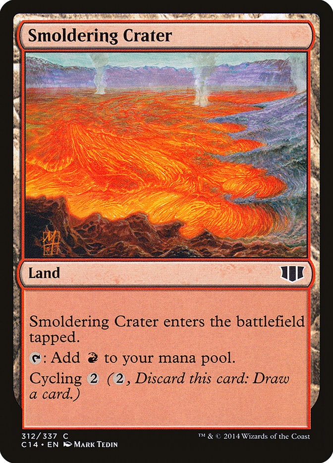 Smoldering Crater [Commander 2014] | Pegasus Games WI