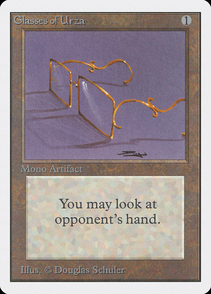 Glasses of Urza [Unlimited Edition] | Pegasus Games WI