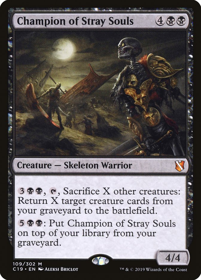 Champion of Stray Souls [Commander 2019] | Pegasus Games WI