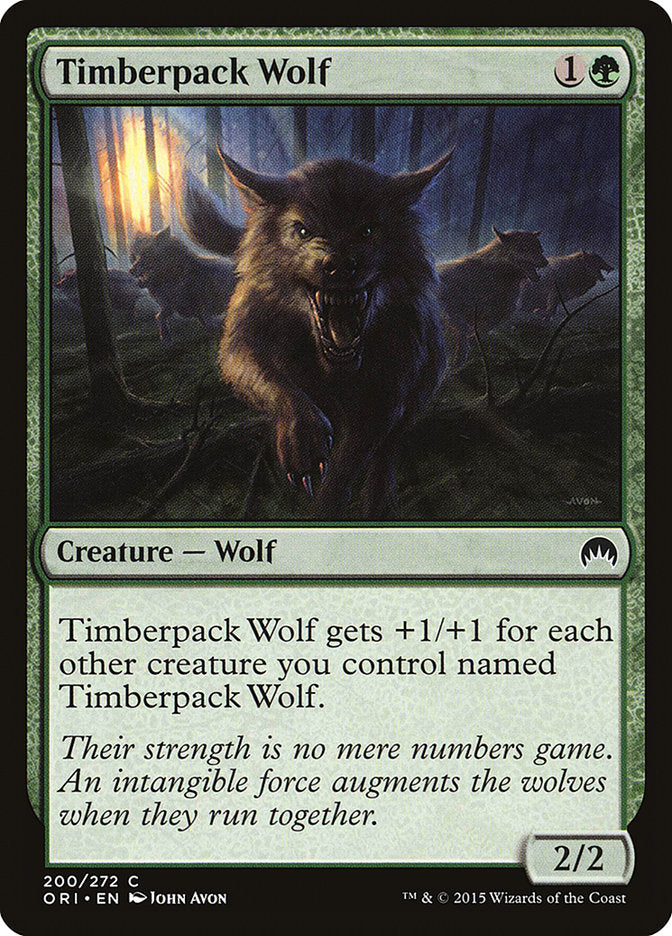 Timberpack Wolf [Magic Origins] | Pegasus Games WI
