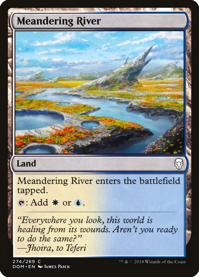 Meandering River [Dominaria] | Pegasus Games WI