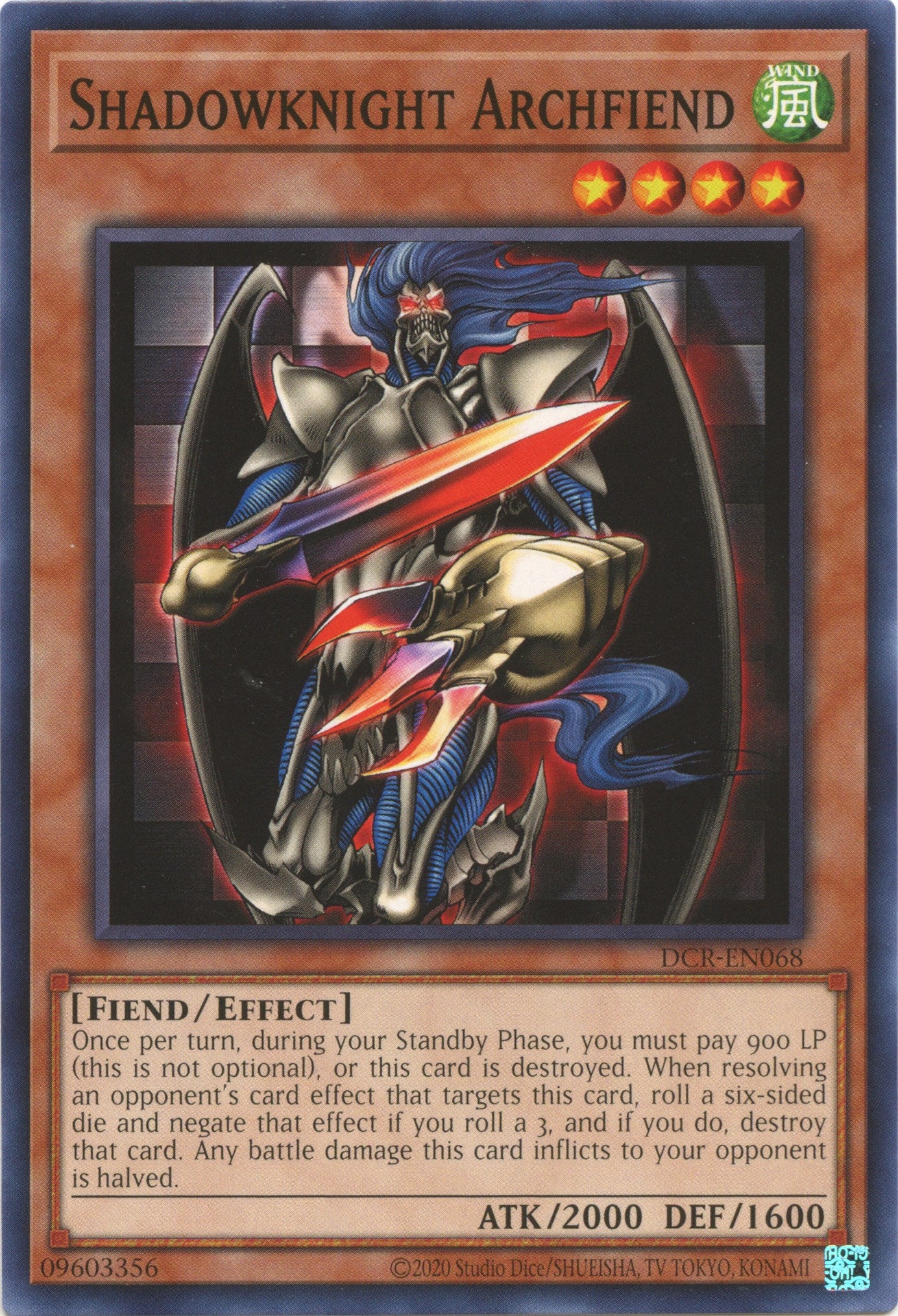 Shadowknight Archfiend (25th Anniversary) [DCR-EN068] Common | Pegasus Games WI