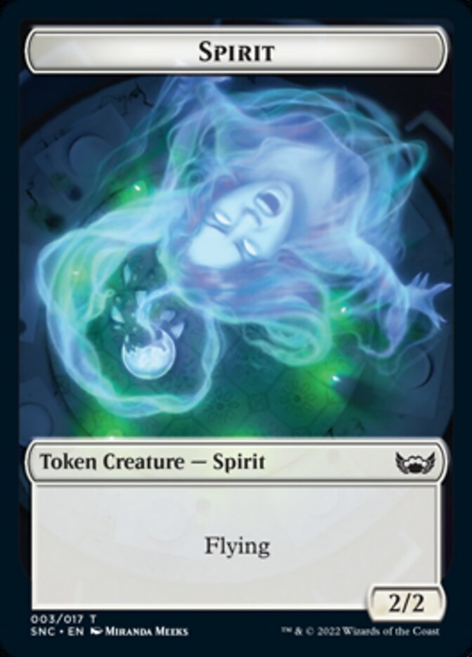 Spirit Token [Streets of New Capenna Tokens] | Pegasus Games WI