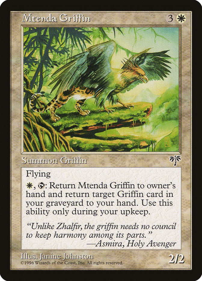 Mtenda Griffin [Mirage] | Pegasus Games WI