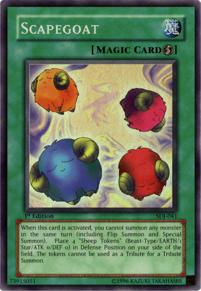 Scapegoat [SDJ-041] Super Rare | Pegasus Games WI