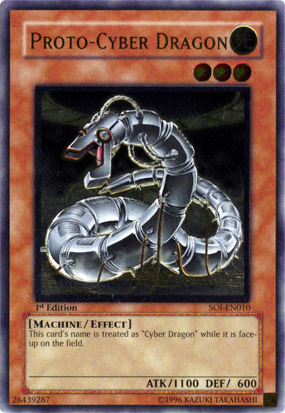 Proto-Cyber Dragon (UTR) [SOI-EN010] Ultimate Rare | Pegasus Games WI