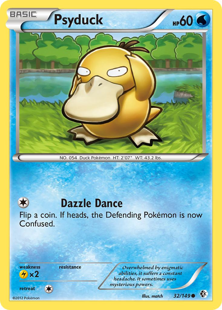 Psyduck (32/149) [Black & White: Boundaries Crossed] | Pegasus Games WI