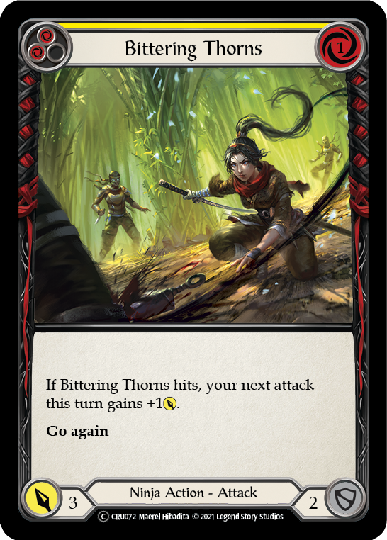 Bittering Thorns [CRU072] Unlimited Normal | Pegasus Games WI