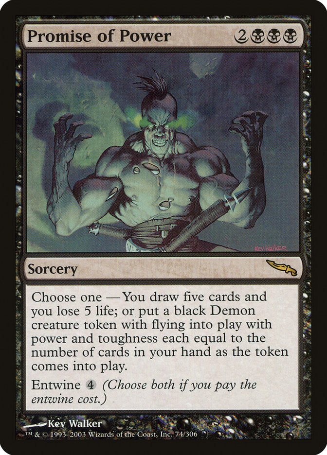 Promise of Power [Mirrodin] | Pegasus Games WI