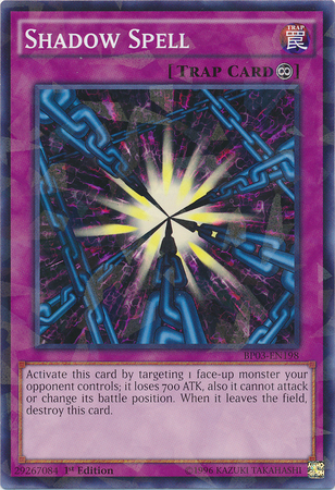 Shadow Spell (Shatterfoil) [BP03-EN198] Common | Pegasus Games WI