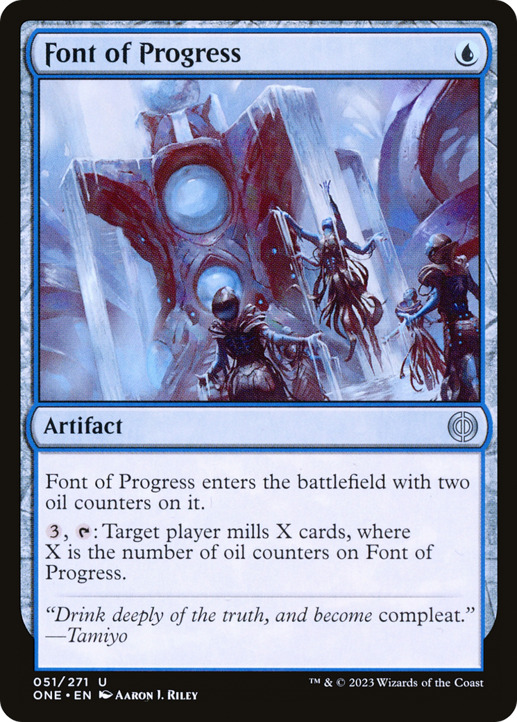 Font of Progress [Phyrexia: All Will Be One] | Pegasus Games WI