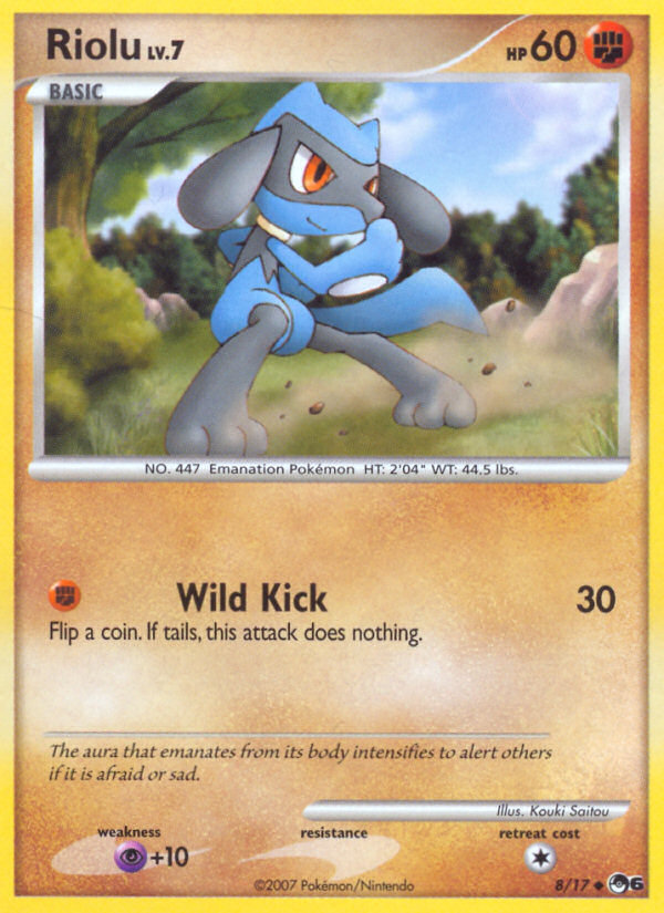 Riolu (8/17) [POP Series 6] | Pegasus Games WI