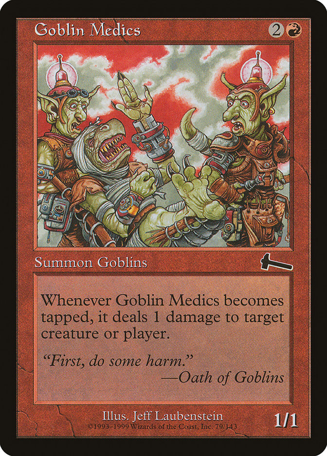 Goblin Medics [Urza's Legacy] | Pegasus Games WI