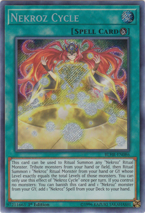 Nekroz Cycle [BLHR-EN086] Secret Rare | Pegasus Games WI