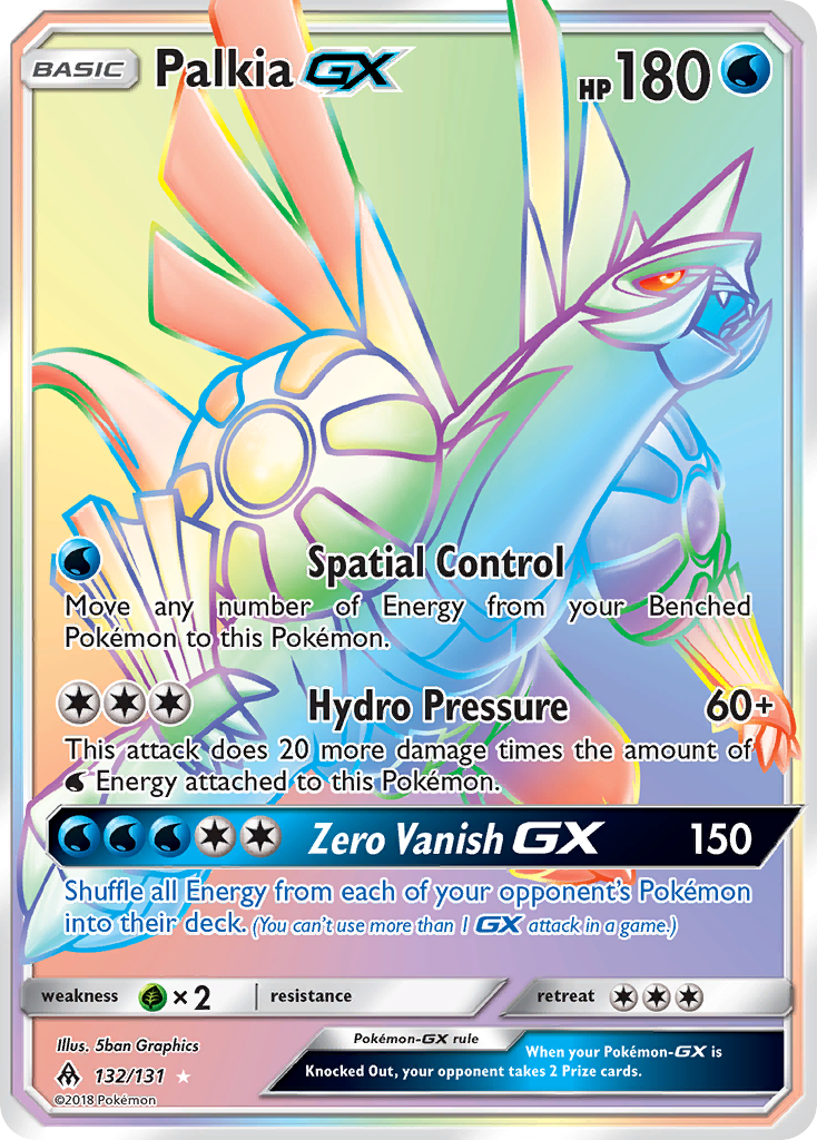 Palkia GX (132/131) [Sun & Moon: Forbidden Light] | Pegasus Games WI