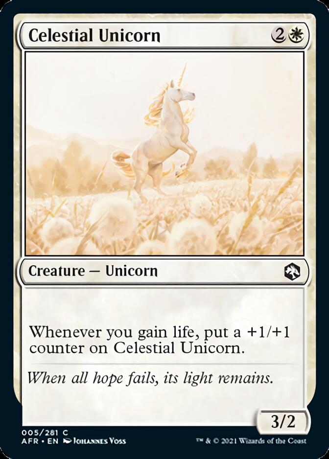 Celestial Unicorn [Dungeons & Dragons: Adventures in the Forgotten Realms] | Pegasus Games WI