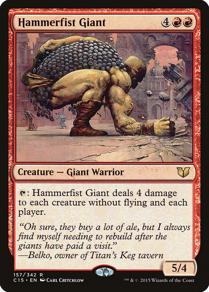 Hammerfist Giant [Commander 2015] | Pegasus Games WI