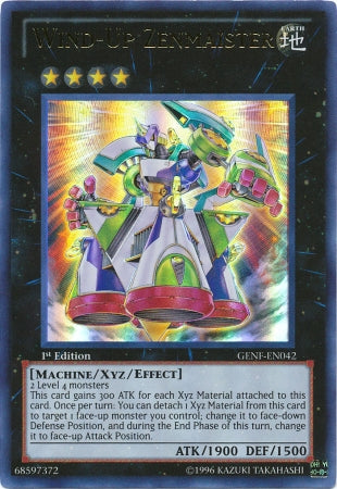 Wind-Up Zenmaister [GENF-EN042] Ultra Rare | Pegasus Games WI