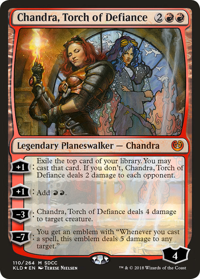 Chandra, Torch of Defiance [San Diego Comic-Con 2018] | Pegasus Games WI