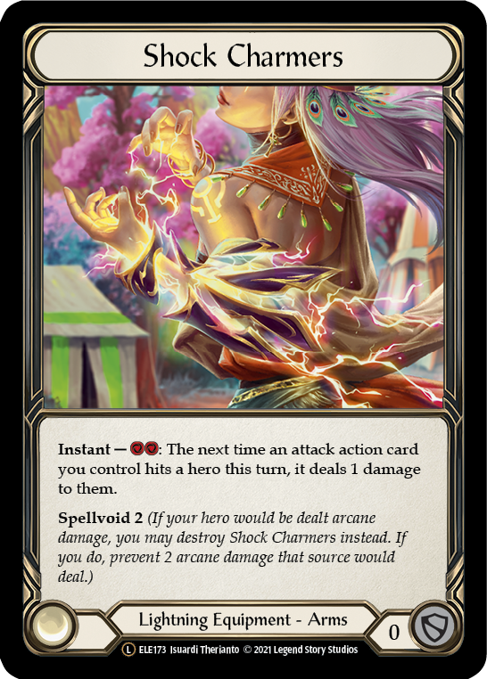 Shock Charmers [U-ELE173] Unlimited Rainbow Foil | Pegasus Games WI