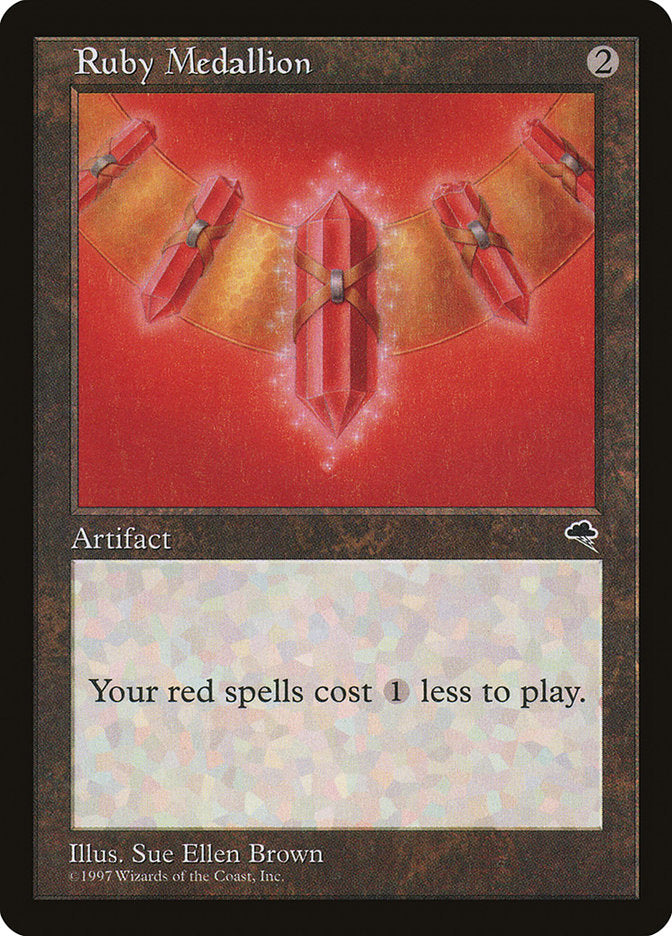 Ruby Medallion [Tempest] | Pegasus Games WI