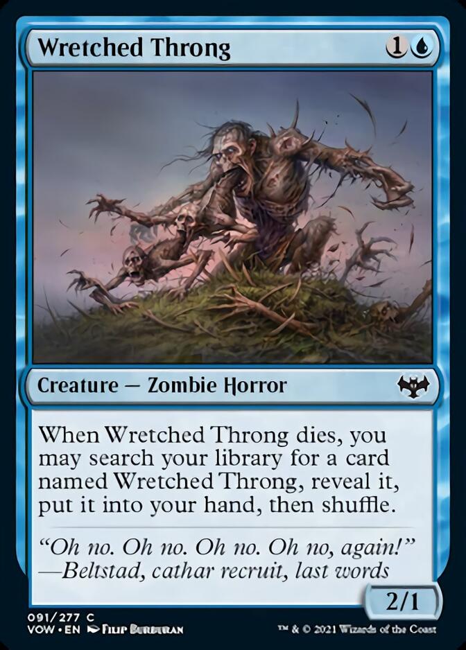 Wretched Throng [Innistrad: Crimson Vow] | Pegasus Games WI