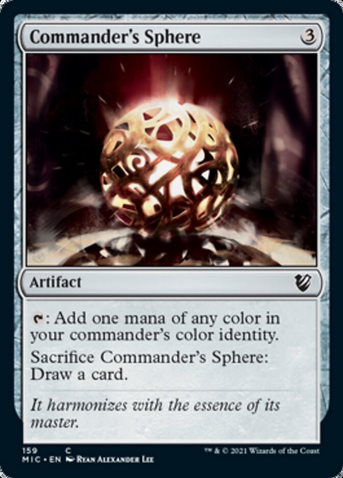 Commander's Sphere [Innistrad: Midnight Hunt Commander] | Pegasus Games WI