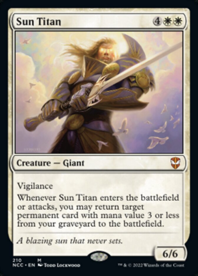 Sun Titan [Streets of New Capenna Commander] | Pegasus Games WI