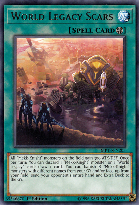 World Legacy Scars [MP18-EN205] Rare | Pegasus Games WI
