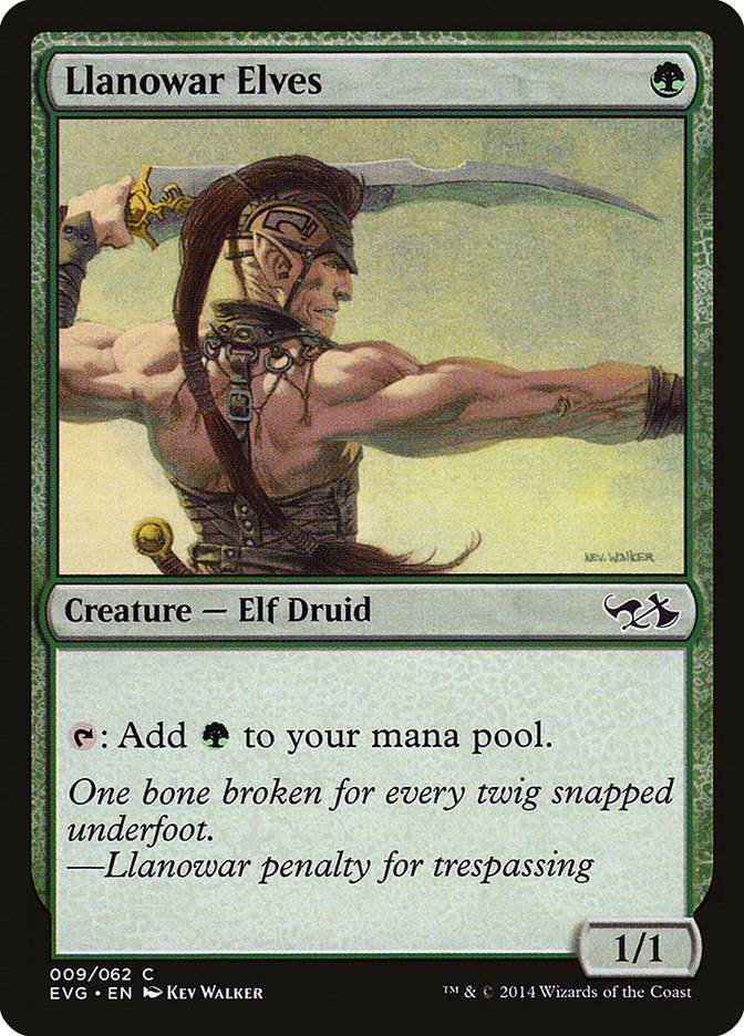 Llanowar Elves (Elves vs. Goblins) [Duel Decks Anthology] | Pegasus Games WI