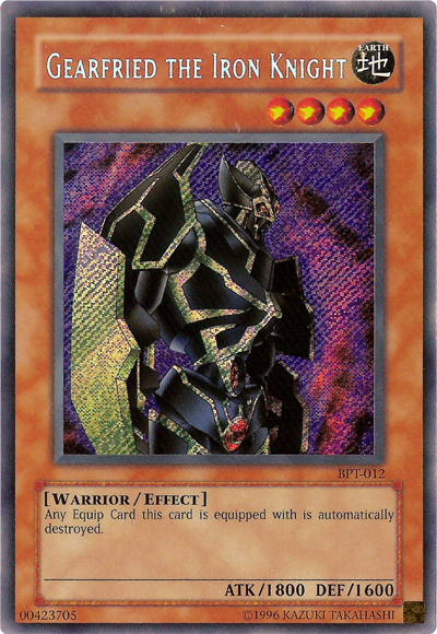Gearfried the Iron Knight [BPT-012] Secret Rare | Pegasus Games WI
