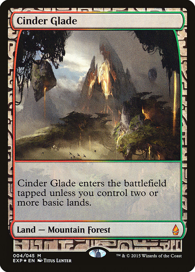 Cinder Glade [Zendikar Expeditions] | Pegasus Games WI