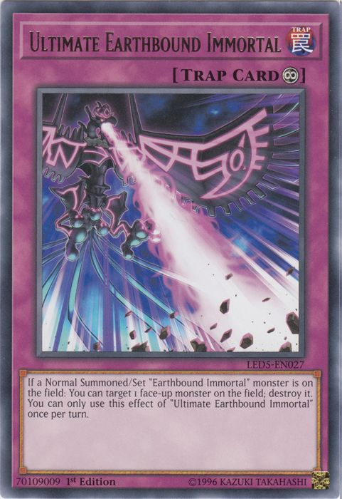 Ultimate Earthbound Immortal [LED5-EN027] Rare | Pegasus Games WI