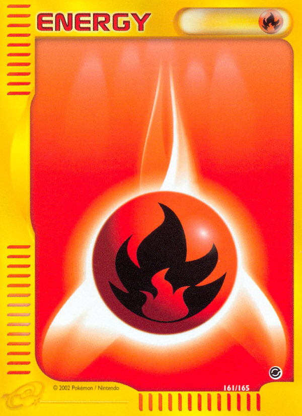 Fire Energy (161/165) [Expedition: Base Set] | Pegasus Games WI