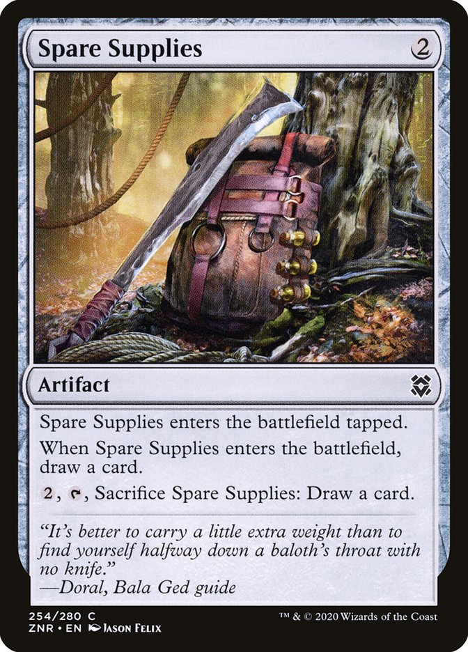 Spare Supplies [Zendikar Rising] | Pegasus Games WI