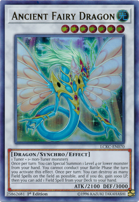 Ancient Fairy Dragon [LCKC-EN070] Ultra Rare | Pegasus Games WI