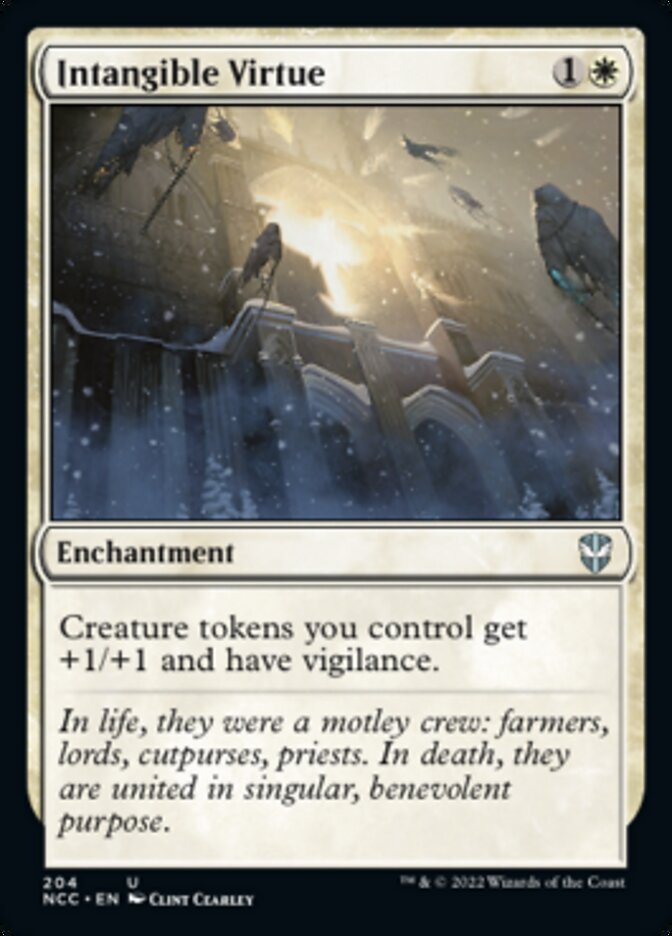 Intangible Virtue [Streets of New Capenna Commander] | Pegasus Games WI